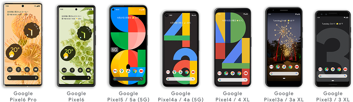 Google Pixel シリーズ