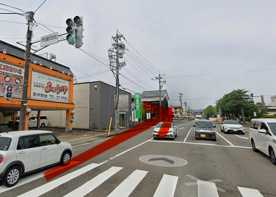 iCracked Store 福井への道順3