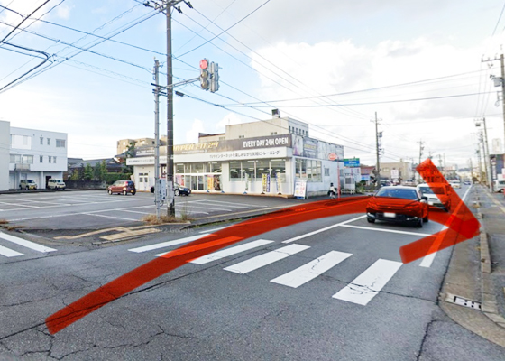 iCracked Store 福井への道順4