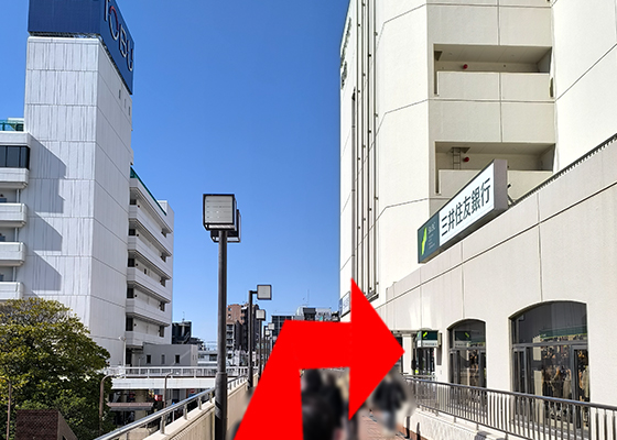 iCracked Store イトーヨーカドー船橋への道順3