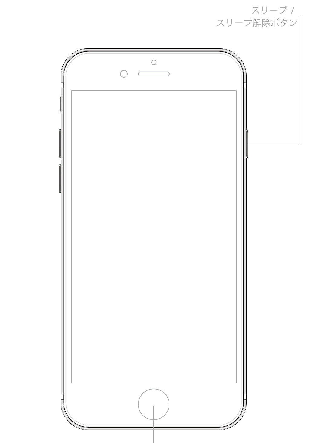 iPhone 8以降の強制再起動をする方法