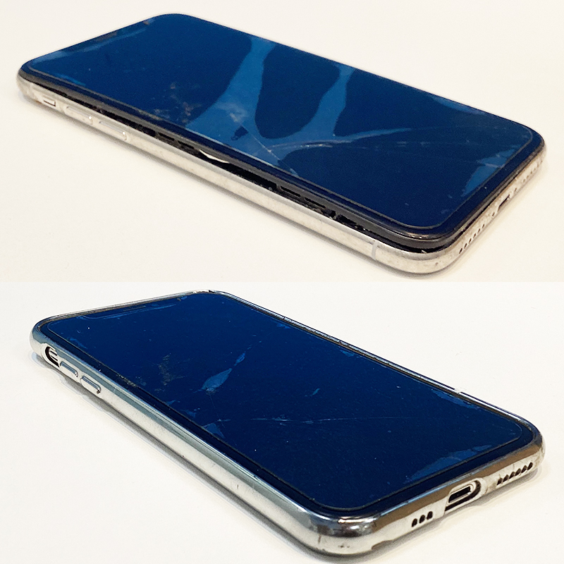 iPhoneXの膨張したバッテリー交換修理で快適さ復活