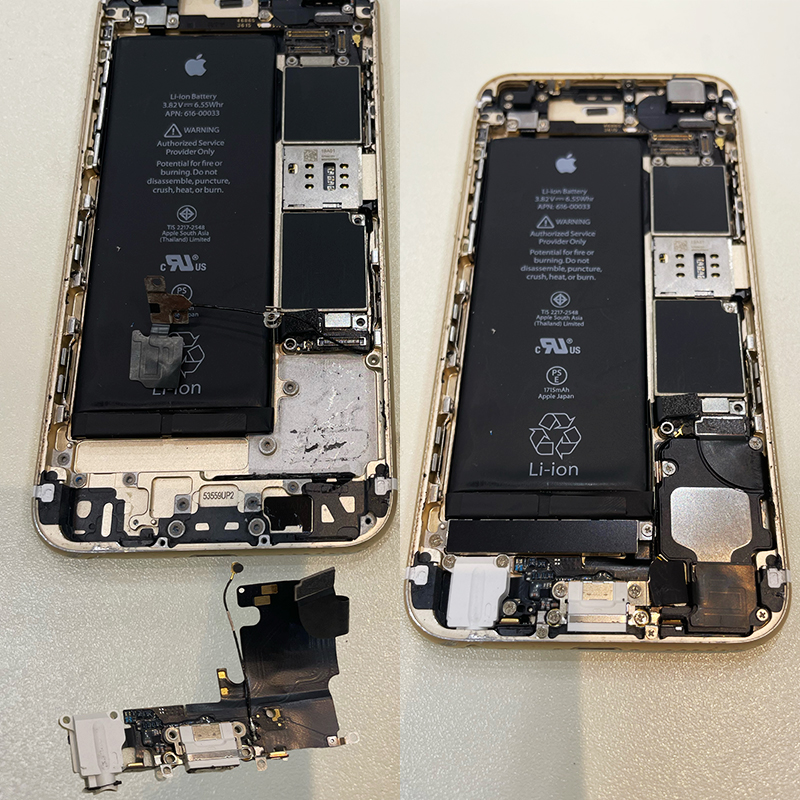 iPhone 6sの充電ができない！！